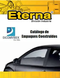 Catalogo de empaques coestruidos automotrices Eterna Dicomvisek